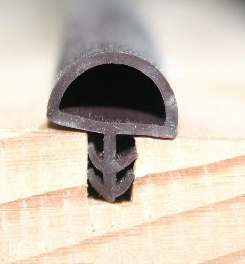 Door frame rubber seals
