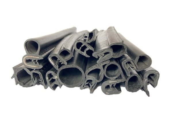 Custom extruded rubber profiles